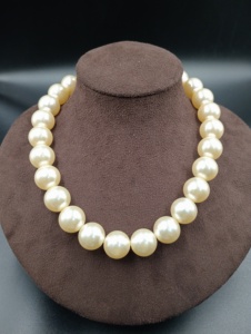 Classic Imitation <b>Pearl</b> Silver Gold Plated Flower Shape Jewelry <b>Set</b> Women's <b>Necklace</b> Earrings Wedding Gift Amaira Jewels - Product Image 4