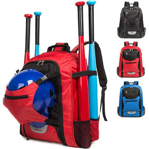 Bagnex Rolling <b>Baseball</b> Softball Catchers Bag Large Capacity Lightweight Nylon Polyester Breathable Sports <b>Bat</b> Bag - Product Image 1