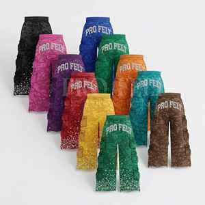 Jogger unisexe tendance, confortable, coupe ample, style streetwear, ourlet vieilli, en toile écologique, sur mesure, vente en gros, haute qualité - Product Image 1