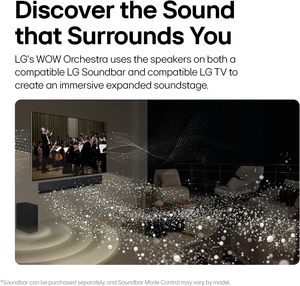 สมาร์ททีวี Alexa-enabled ขนาด 83 นิ้ว รุ่น OLED evo C4 Series พร้อมหน้าจอแบนแบบ 4K Processor และรีโมท Magic Remote - Product Image 3