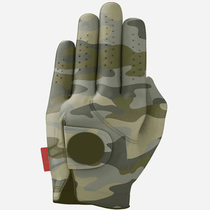 Guante de Golf Ikhlas Sports Camo Green de Cuero Premium, Transpirable, Antideslizante, Flexible, Ligero, de Alto Rendimiento, para Hombre - Product Image 1