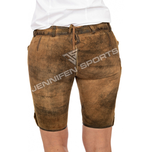 Pantalones cortos de cintura media para mujer, de piel de vaca auténtica, estilo Oktoberfest bávaro alemán, para fiesta de Halloween y festivales de cerveza - Product Image 6