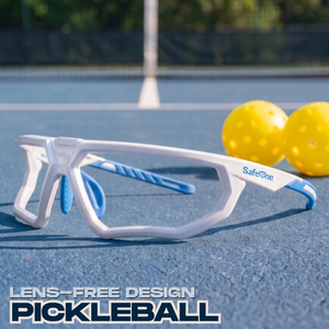 Protection oculaire SafeOne AEGIS unisexe, durable et confortable pour le pickleball, sans verre - Product Image 3