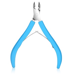 Nouvelles coupe-ongles en acier inoxydable, grande taille, à pointe biseautée unique, ouverture large, professionnelles, durables, spéciales pour les rainures des ongles - Product Image 1