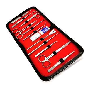 10 Pcs Manual Dissecting Kit High Quality Reusable Surgical Stainless Steel Medical <b>Veterinary</b> <b>Instrument</b> By Dentavex - Product Image 5