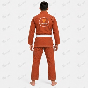 Uniforme de Jiu Jitsu Brasileño de Alta Resistencia, 500 GSM, Tejido de Algodón Perlado, Costuras Reforzadas, Gi de Entrenamiento, Ropa de Combate para Academia, Personalizado OEM - Product Image 5