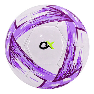 Ballon de football en PVC durable à bas prix de Oxva Industries, taille 5, cousu à la machine, pour les événements d'entraînement - Product Image 3