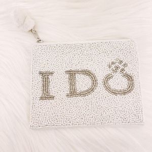Cartera pequeña elegante de alta calidad con cuentas BE MINE, monedero, bolsa de maquillaje para mujer, bolsa de novia - Product Image 4