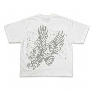 เสื้อยืดคอตตอนย้อมสีแบบแอซิดวอช 230 กรัม ทรงหลวมสไตล์วินเทจ เสื้อผ้าสตรีทแวร์ ยูนิเซ็กซ์ ผ้าคอตตอนแท้ - Product Image 6