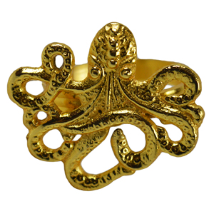 Anillo de Servilleta de Metal de Primera Calidad para Decoración de Bodas y Fiestas en Hoteles, Accesorios de Mesa, Anillo de Servilleta Redondo de Color Dorado - Product Image 5