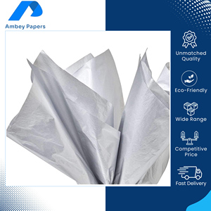 Excellent Quality Smooth Finish Gift <b>Tissue</b> <b>Paper</b> | Solid Color Eco Wrapping Sheets for Packaging & Gift Wrapping Usage - Product Image 2