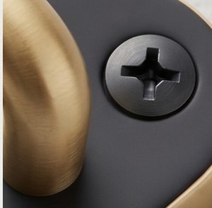 Elegant Metal Wall <b>Hooks</b> With Gold And <b>Black</b> Finished Perfect For Home Decoration Stylish And Functional Accent - Product Image 2