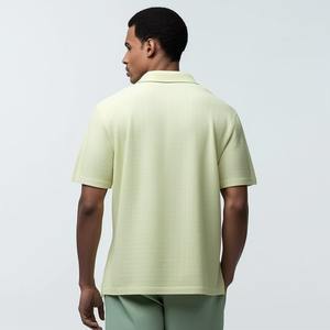 Camisa de Golf para Hombre, Estilo Inglés, Tejido de Rizo Transpirable, Diseño Liso, Método de Tejido de Punto, Secado Rápido - Product Image 3
