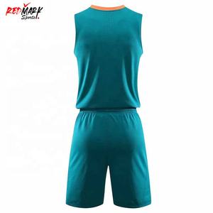 Camisetas y conjuntos de uniformes de baloncesto personalizados de diseño superior, ropa deportiva DIY de alta calidad para hombres, venta al por mayor directa de fábrica - Product Image 2