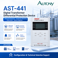 Relais de protection différentielle 87T avec protection différentielle polarisée pour transformateurs de puissance et postes de transformation AST-441