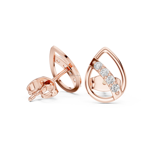 Obsessories Bijoux de mode modernes plaqués or 14 carats avec serrure sécurisée et finition polie - Product Image 2