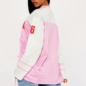 Maglia da Football Americano Personalizzata Premium per Donna, Oversize in Rete, con Numero Ricamato, Pesante, Stile Americano - Product Image 5