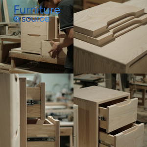 Table basse carrée moderne Design élégant en bois massif pour un usage quotidien dans le salon Meilleure vente de l'usine de meubles du Vietnam - Product Image 5