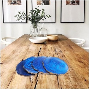 Posavasos de Madera y Resina Hechos a Mano, Diseño Exclusivo, Precio de Mayoreo, para Tazas de Té, Vajilla, Platos y Bebidas - Product Image 5