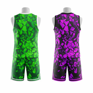 Uniforme de Baloncesto Personalizado con su Propio Logotipo, Uniforme Deportivo para Equipos, Uniforme de Baloncesto Juvenil al por Mayor, 100% Poliéster, Unisex - Product Image 5