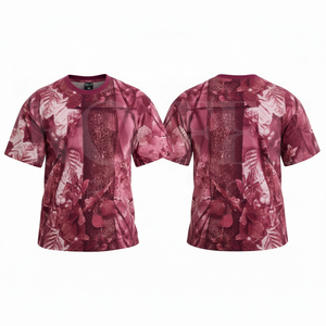 เสื้อยืดแขนสั้นลายพรางฤดูร้อนแบบกำหนดเองสำหรับทุกเพศ ระบายอากาศได้ดี เหมาะสำหรับกิจกรรมกลางแจ้ง เสื้อผ้าลำลองแบบยูนิฟอร์ม - Product Image 6