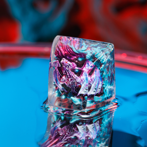 Teclas Místicas de Anime, Teclas Artesanales Personalizadas, Teclas Anime Lindas, Teclas Verdes, Juego de Teclas, Teclas de Resina - Product Image 3