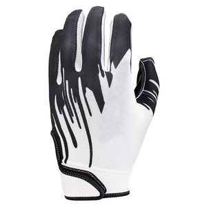 Customized Lightweight Breathable American Football Gloves with Hand Grips-Ice in My Veins Design - Product Image 5