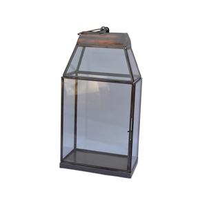 Farol de Diseño Antiguo para Decoración de Fiestas y Hogar, Farol Colgante, Portavelas de Color Cobre Antiguo - Product Image 5