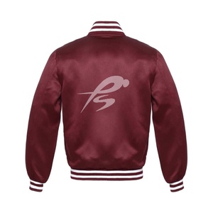 Men's 2026 Winter Jackets Casual Bomber Satin Customized Jacket Windproof Winter <b>Lined</b> Warm Windbreaker <b>Coat</b> Outwear - Product Image 4