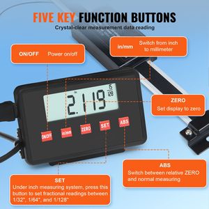 Kit Display Digitale per Accessori Macchine Utensili, Scala Lineare 6FT-24FT, DRO a 3 Assi con Staffe a L e a Z - Product Image 3
