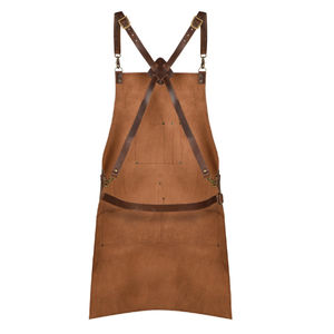 Delantal de Chef de Cuero Hecho a Mano, Resistente, con Correa Ajustable, Delantal de Cocina Protector y Utilitario - Product Image 3
