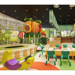 Parque infantil suave para interiores <span class=keywords><strong>en</strong></span> Kids Play Cafe y proveedor de Muebles personalizados para niños <span class=keywords><strong>en</strong></span> edad preescolar - Product Image 1