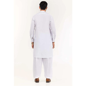 Shalwar Kameez traditionnel de luxe pour hommes, tissu doux et confortable, vêtements ethniques élégants pour les célébrations et les événements culturels - Product Image 2
