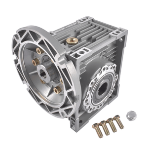 Nuevo Reductor de Velocidad de Tornillo Sin Fin MRV063, Relación de Engranajes 30:1, Brida de Montaje 56C, Aluminio Fundido Gris, Producto Duradero y Eficiente - Product Image 2