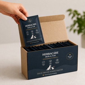 HERBACARE Friandises à Mâcher Douces pour Chiens et Chats Tous Âges Soutien Immunitaire Multivitamines Absorption Rapide Complément Herbal Biologique Sûr - Product Image 1
