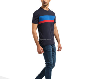 T-shirts de haute qualité impression personnalisée en vrac hommes T-shirt uni blanc T-shirt imprimé logo t-shirt - Product Image 4