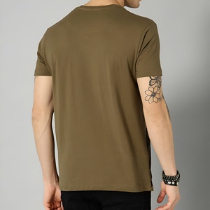 เสื้อยืดผู้ชายลายกราฟิกผ้าฝ้าย แขนสั้น สไตล์สตรีทแวร์ ลายมอเตอร์ไซค์วินเทจ ระบายอากาศได้ดี แฟชั่นฤดูร้อน - Product Image 5