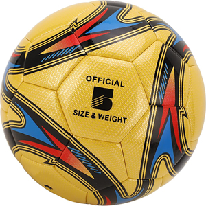 Ballon de football personnalisé de haute qualité, en cuir sans couture, logo personnalisé, taille officielle 5, pour les matchs - Product Image 5