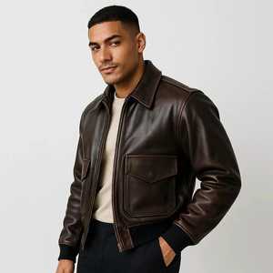 Chaqueta de Piel de Oveja Auténtica, Gruesa, Ecológica, Transpirable, Unisex, Cálida, Fabricada por OEM - Product Image 4
