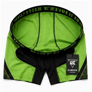 Men's Solid Casual Compression Shorts Custom Logo OEM Service Spandex/Polyester Tight Fit for Running Gym Wholesale - Product Image 4