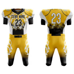 Uniforme de Fútbol Americano Personalizado y Resistente de Grado Competitivo, Impresión por Sublimación, Diseño Ligero y Corto para Entrenamiento en Equipo - Product Image 2