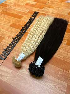 Extensiones de Cabello Humano Remy Virgen Pre-Adheridas con Punta en U, Cabello de Vietnam, 8-40 Pulgadas, Venta al Por Mayor - Product Image 2