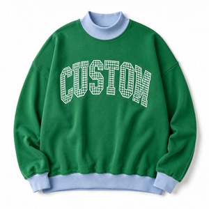 Women Oversized Casual <b>Mock</b> Neck Loose Fit Long Sleeve Sweatshirt Soft Fleece Pullover Fashion Top Trendy Streetwear Everyday - Product Image 6