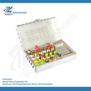 Kit de expansión ósea dental, juego de instrumentos para elevación de senos, sierra para elevación de senos, herramientas dentales para elevación de senos, instrumentos dentales de acero inoxidable - Product Image 2