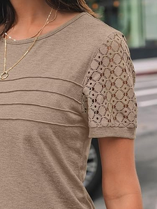 T-shirts pour femmes les plus populaires, vêtements décontractés, prix abordable, t-shirts pour femmes de haute qualité, confortables, hauts d'été pour femmes - Product Image 6