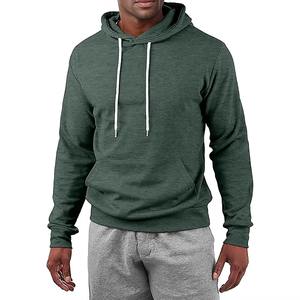 เสื้อฮู้ดผู้ชายแบบสวมหัว ผ้าฟลีซโพลีเอสเตอร์ 100% น้ำหนักเบา ระบายอากาศได้ดี แห้งเร็ว ต้านเชื้อแบคทีเรีย สำหรับฤดูหนาว สไตล์ลำลอง เรียบง่าย สีพื้น - Product Image 1