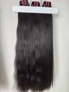 Extensions de cheveux humains vierges bruts vietnamiens, style ondulé naturel, cuticule machine, super double trame, lots - Product Image 6