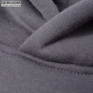 Sweat à capuche oversize de haute qualité 310g, design épaules tombantes, brodé, en molleton 100% coton pour manches, unisexe - Product Image 4