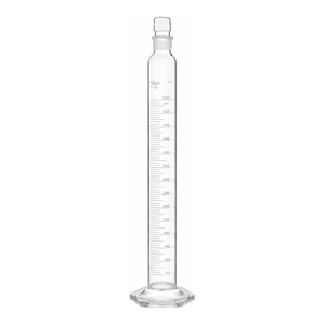 Cylindre gradué en verre Pyrex classe A avec bouchon, 10 ml-2000 ml, pour des mesures de laboratoire précises - Product Image 2