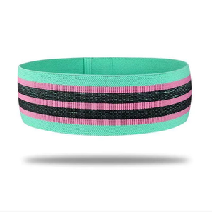 GAF Custom Logo Eco-Friendly Hip Circle Heavy Resistance Non-Slip Booty Trainer Fitness <b>Workout</b> <b>Bands</b> Strength Training - Product Image 4